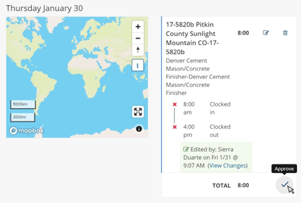 ClockShark Features: Timesheet Approvals ClockShark Features: Timesheet Approvals