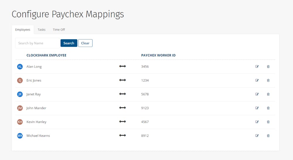 ClockShark’s Paychex integration ClockShark’s Paychex integration