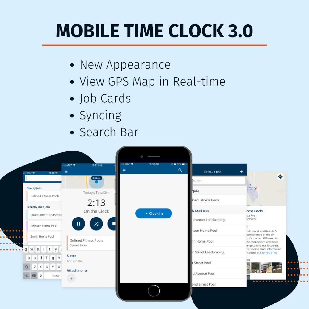 ClockShark Feature: New Mobile Time Clock 3.0 Is Here ClockShark Feature: New Mobile Time Clock 3.0 Is Here
