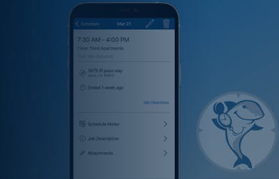 Employee Work Shift Scheduling on ClockShark's Mobile App Employee Work Shift Scheduling on ClockShark's Mobile App