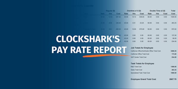 Contractor Pay Rate Report