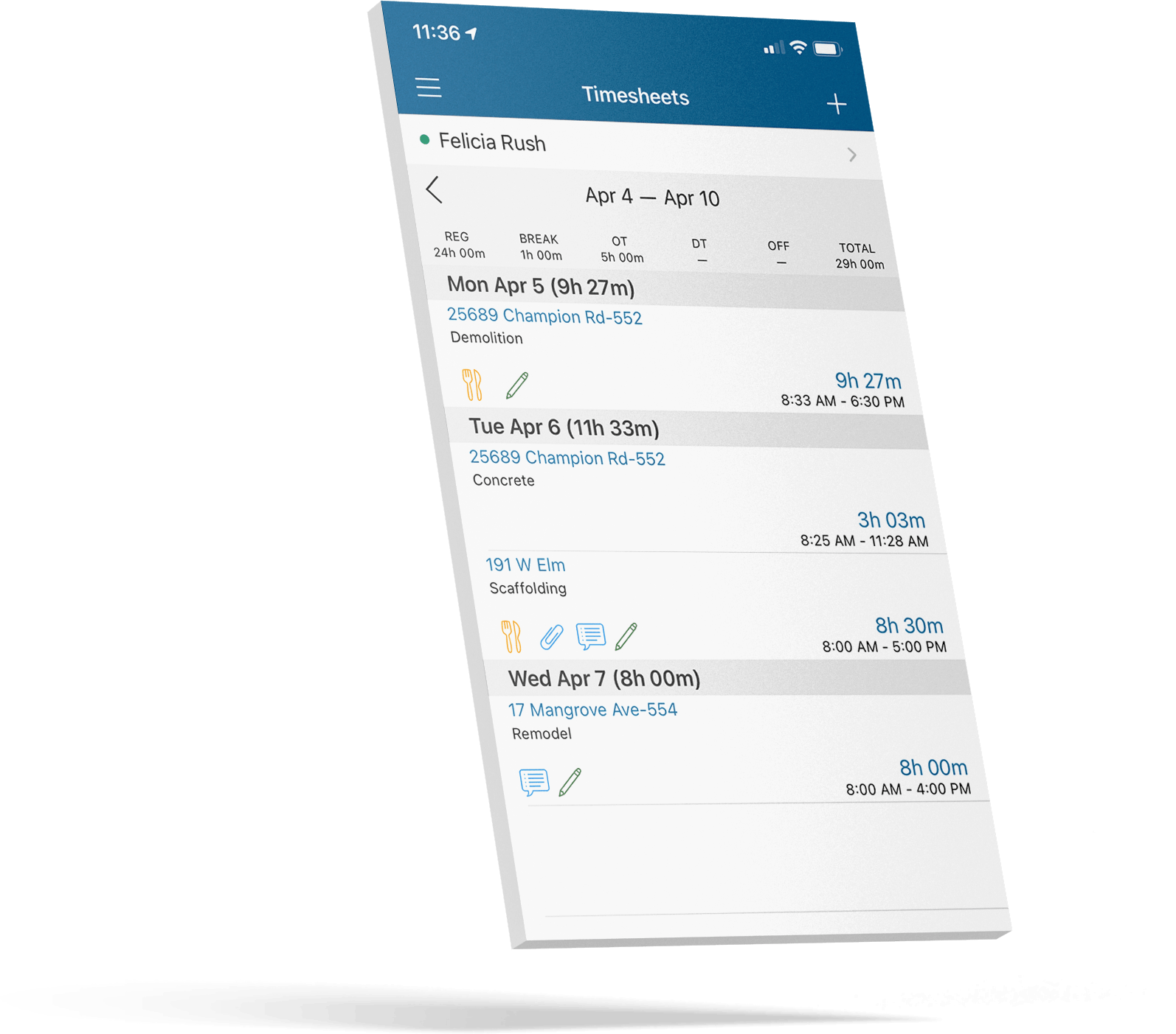 Employee Time Tracking App Employee Time Tracking App