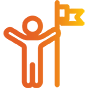 Company values icon: We Celebrate Success